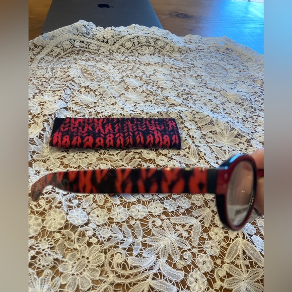 NWT RED Animal Print Readers Reading Glasses by Art to Wear +1.25 with c… - Picture 2 of 8